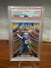 2024 Panini Rookies & Stars - Airborne Drake Maye #A-DME Orange /25 (RC)