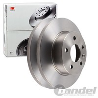 2X NK Bremsscheiben 276Mm Voll Vorne Passend FÜR MERCEDES-BENZ V-KLASSE Vito |