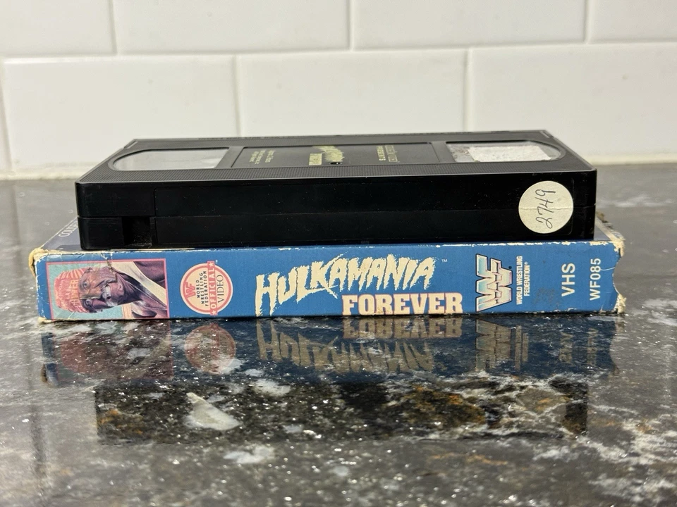 VINTAGE Hulkamania Forever (VHS, 1990) Hulk Hogan WWF WWE Coliseum Video RARE - Image 2 of 4