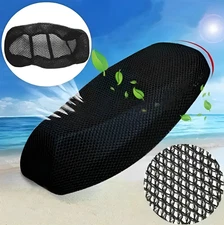 1pcs Summer 3D Mesh Motorcycle Seat Cover – Breathable Anti-Slip Cushion Pad