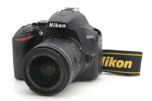 Nikon D3500 24.2 Megapixel DSLR Camera, AF-S Nikkor 18-55mm f/3.5-5.6 Zoom Lens