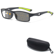 Photochromic Multifocus Reading Glasses Sport Lightweight Presbyopic Eyeglasses