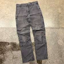 Vintage Y2K Faded Grey Carhartt Double Knee Workwear Skater Pants