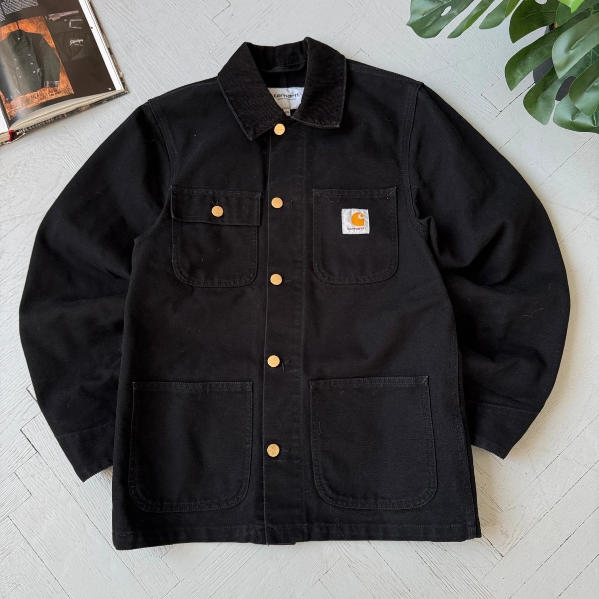 Vintage Carhartt Michigan Workwear Jacket Chore Coat | eBay Vintage Carhartt Michigan Workwear Jacket Chore Coat | eBay