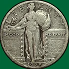 1928-S Standing Liberty Quarter Very Fine VF Coin #40270