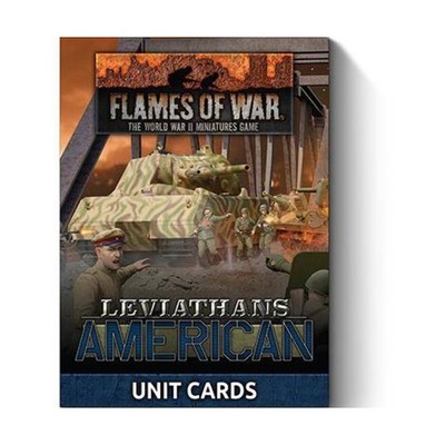 Battlefront Historical Mini 15mm Leviathans - American Unit Cards New