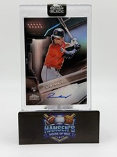 2026 TOPPS CHROME BLACK ROMAN ANTHONY ROSE GOLD RC ENCASED AUTO /10