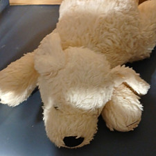 Beige Plush Stuffed Dog Medium 14-24 in 2011 Stuffed Animal MPN 110801