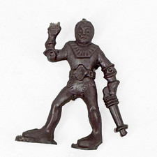 Lido Captain Video Interplanetary Space Man Bronze 1950s Vintage Toy Figure