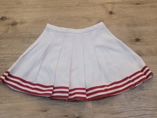 Vtg Cheerleading Mini skirt 26" Waist Cosplay by Varsity Made In USA