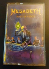 Megadeth: Rust In Peace 1990 Capitol Records Cassette VG Metal Read Description