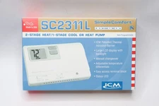 ICM Controls Simple Comfort Non-programmable Thermostat With Backlit Display