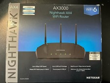 NETGEAR Nighthawk AX4 AX3000 WiFi 6 Router RAX36S Dual-Band 3000Mbps 4 LAN Ports