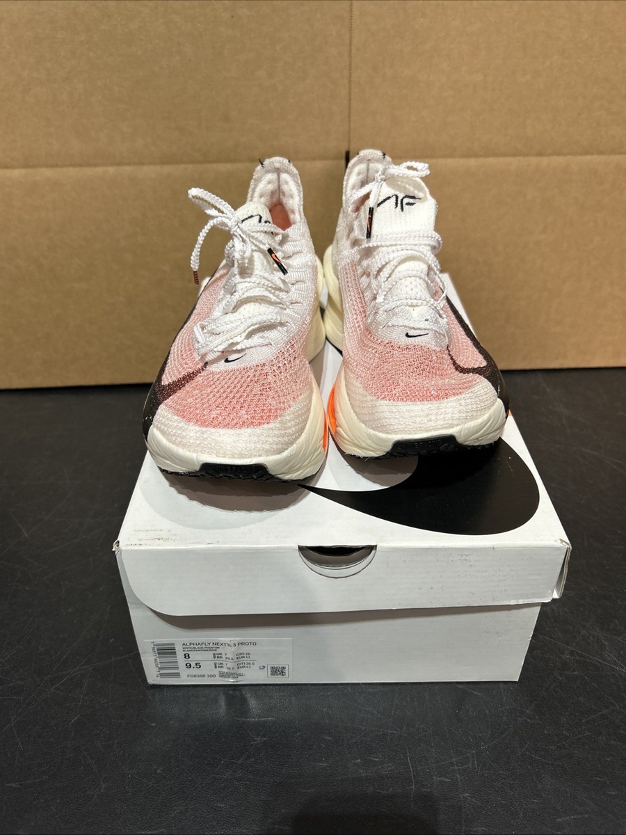 Nike Air Zoom Alphafly Next% 3 PROTOTYPE FD8356-100 MENS SIZE 8 Nike Air Zoom Alphafly Next% 3 PROTOTYPE FD8356-100 MENS SIZE 8