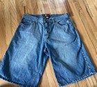 🔥De colección Pantalones Cortos de Denim Sueltos Y2K Ecko Ilimitados Para Hombre Talla 36 Anchos Grunge Hip Hop