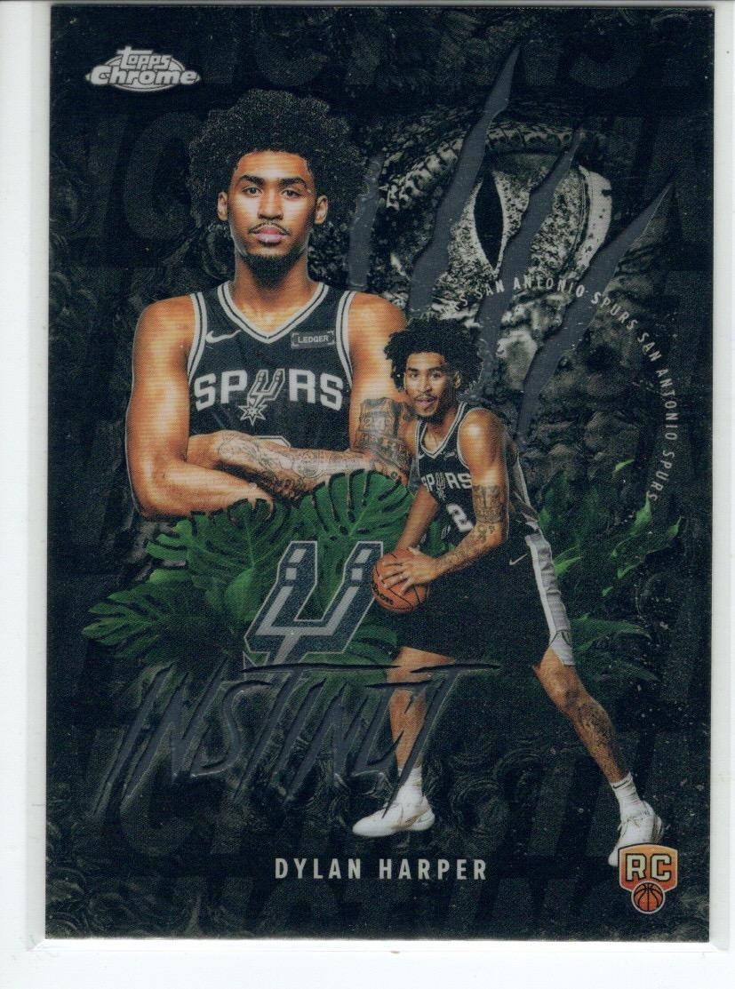 2025-26 Topps Chrome #INS-12 Dylan Harper Instinct