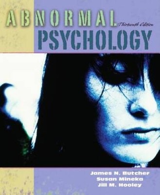 Abnormal Psychology (13th Edition) - Hardcover By Butcher, James N - GOOD