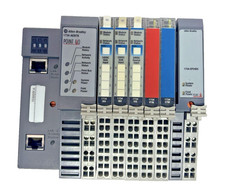 Allen-Bradley 1734-AENTR POINT I/O Adapter w/ IB8 EP24DC Modules