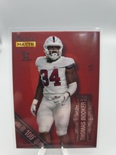 2022 WILD CARD MATTE THOMAS BOOKER ROOKIE #MB-103 TEXANS 1/2. rookie card picture