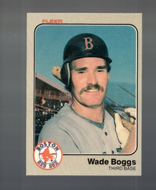 1983 Fleer #179 Wade Boggs Rookie Card Boston red Sox Set Break Mint
