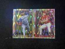 2025 Topps Chrome Update Noah Cameron Chase Petty #USC97 Raywave RC Lot*2 VQ65