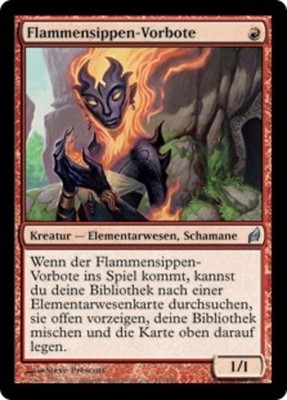 Flammensippen-Vorbote / Flamekin Harbinger  - LORWYN -  deutsch (nm -) Elemental