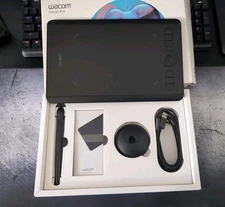 Wacom Intuos Pro Medium Digital Graphic Drawing Tablet - Black