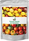1500 Heirloom Tomato Seeds 10 Varieties Non GMO Garden Hydroponic Kit