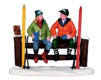 Lemax-32134-605, Cross Country Coffee Break, Weihnachtsdorf, Weihnachtsfiguren