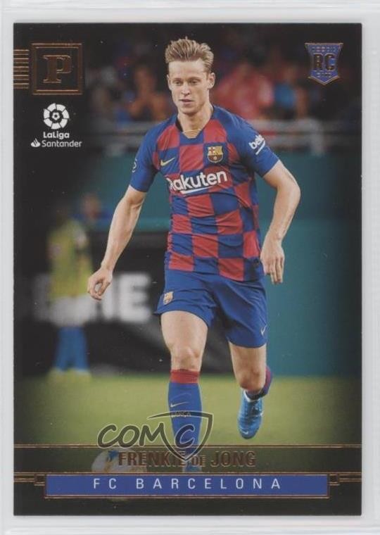 2019-20 Panini Chronicles Panini La Liga Frenkie de Jong #423 l4t