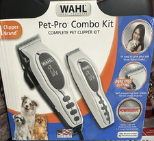 Wahl Pet-Pro Combo Kit Complete Pet Clipper Set Self-Sharpening Blades