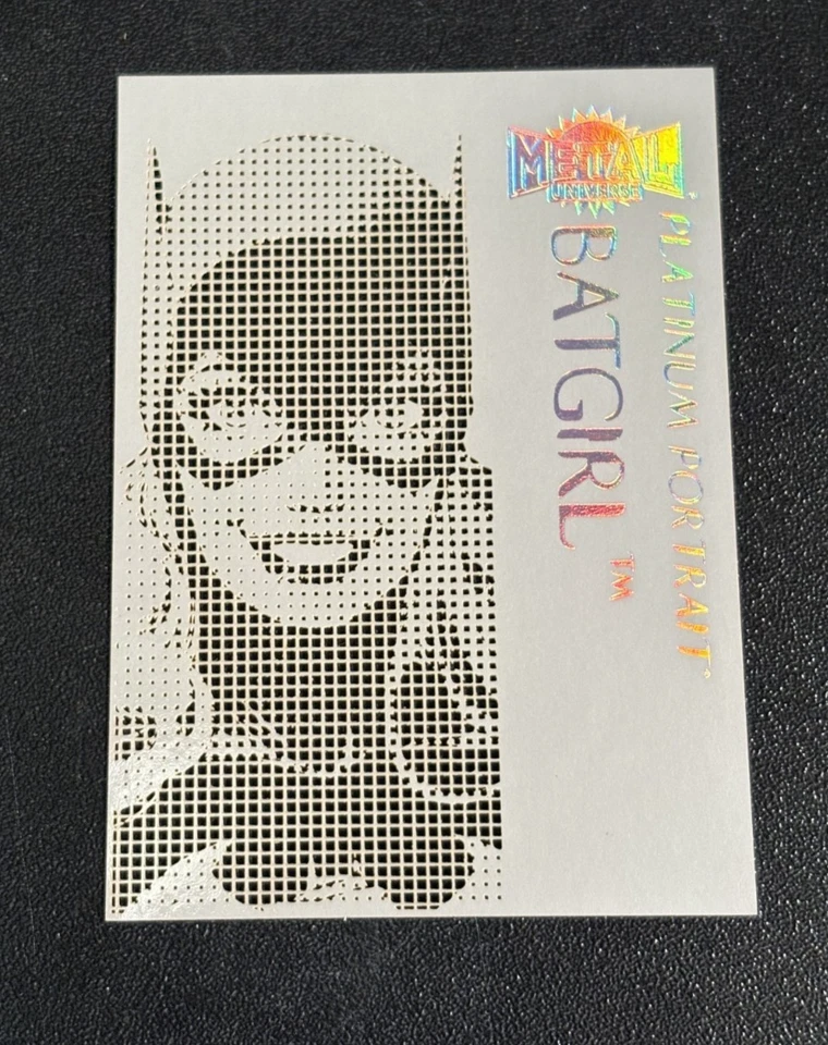 Batgirl 2025 UD Skybox Metal Universe Batman Platinum Portrait SSP 1:960 PP-11 - Image 2 of 4
