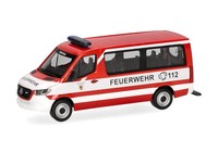 Herpa 098885 | Mercedes-Benz Sprinter '18 Flachdach Bus | Fw NüRnberg | 1:87
