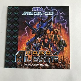 Robo Aleste (Sega Mega-CD, 1993) &bull; Complete &bull; Rare PAL &bull; Tested Working &bull; CIB