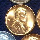 1941-P CHOICE BU - LINCOLN WHEAT CENT - SOLID COIN - NICE COLOR - SEE PICS!