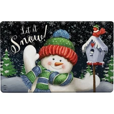 Briarwood Lane Snowtime Snowman Comfort Mat