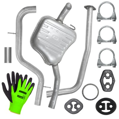 Schalldämpferset Auspuff für Ford Galaxy 2 II MK2 Van 2.0 TDCi (2006-2014)
