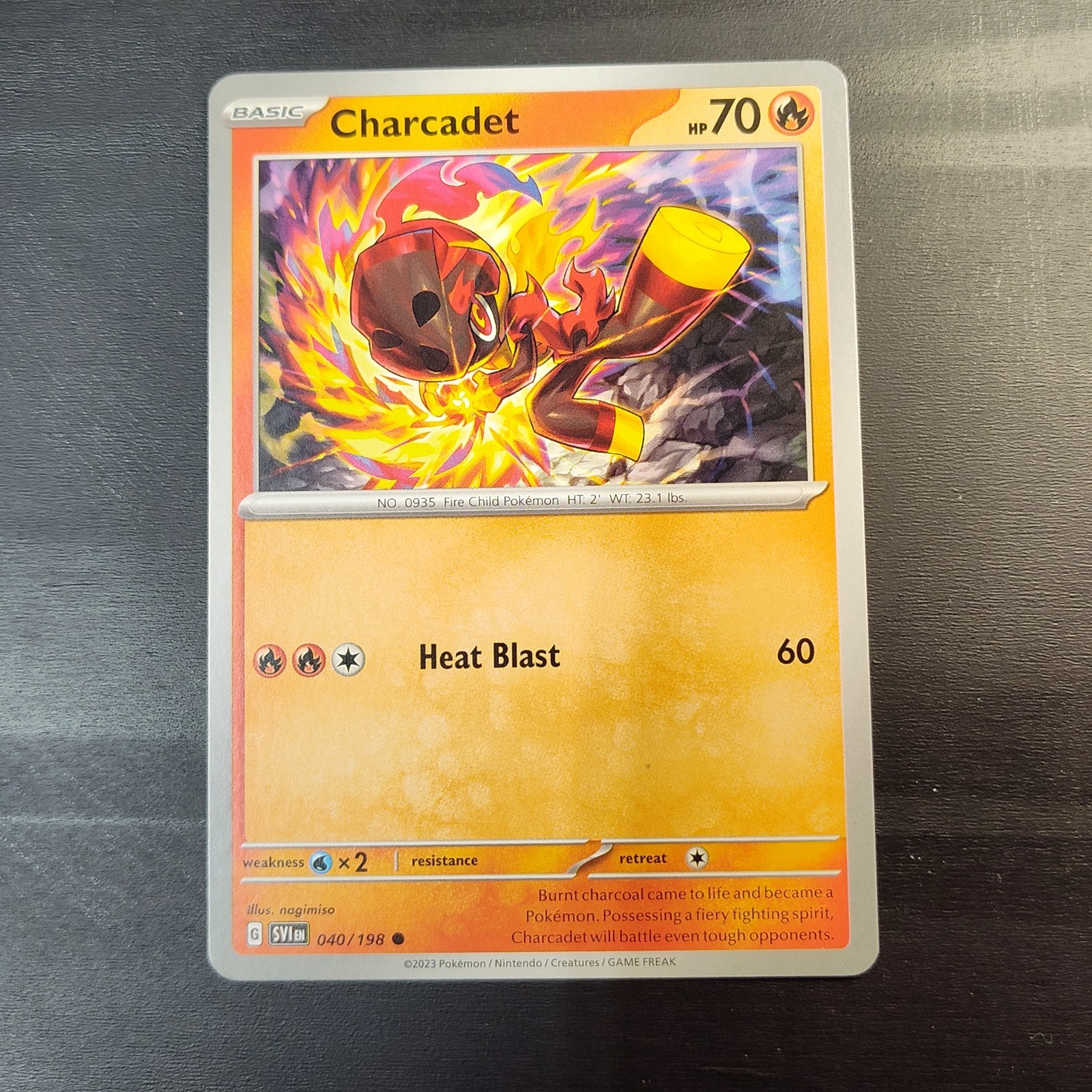Charcadet, 040/198 : Common - Pokemon TCG Card