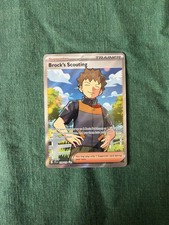 Pokémon TCG Journey Together Brock's Scouting Ultra Rare 179/159