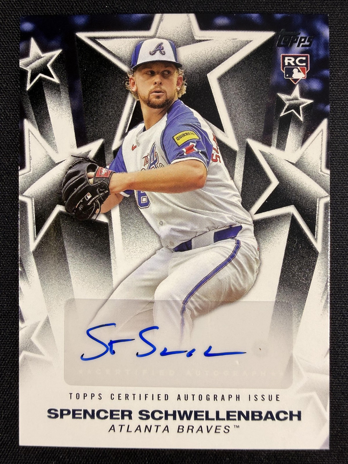 2025 Topps #BSA-SSC Spencer Schwellenbach Baseball Stars Rookie Autograph