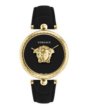 Versace Womens  Gold 39mm Strap Fashion Watch