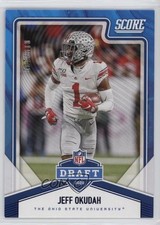 2020 Score NFL Draft Showcase 10/100 Jeff Okudah #NFL-18 0q3