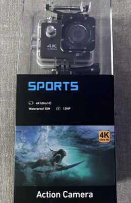 BLUE -EKEN H9s Action Camera Live Streaming 4K WIFI Ultra HD Waterproof Camera