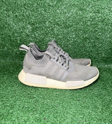 Adidas NMD R1 PK Women Size 6.5 Grey Boost Running Shoes Athletic Gym Sneakers
