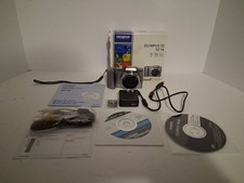 Olympus SZ-14 14MP Digital Camera 24x Optical Zoom TESTED Works, No Battery