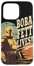 Star Wars Boba Fett Lives Phone Case For Iphone 15 Pro Max 
