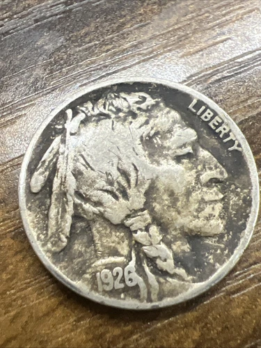 1926 Buffalo Nickel Full Date, Actual Coin, Good Deal Checkout All My Buffaloes