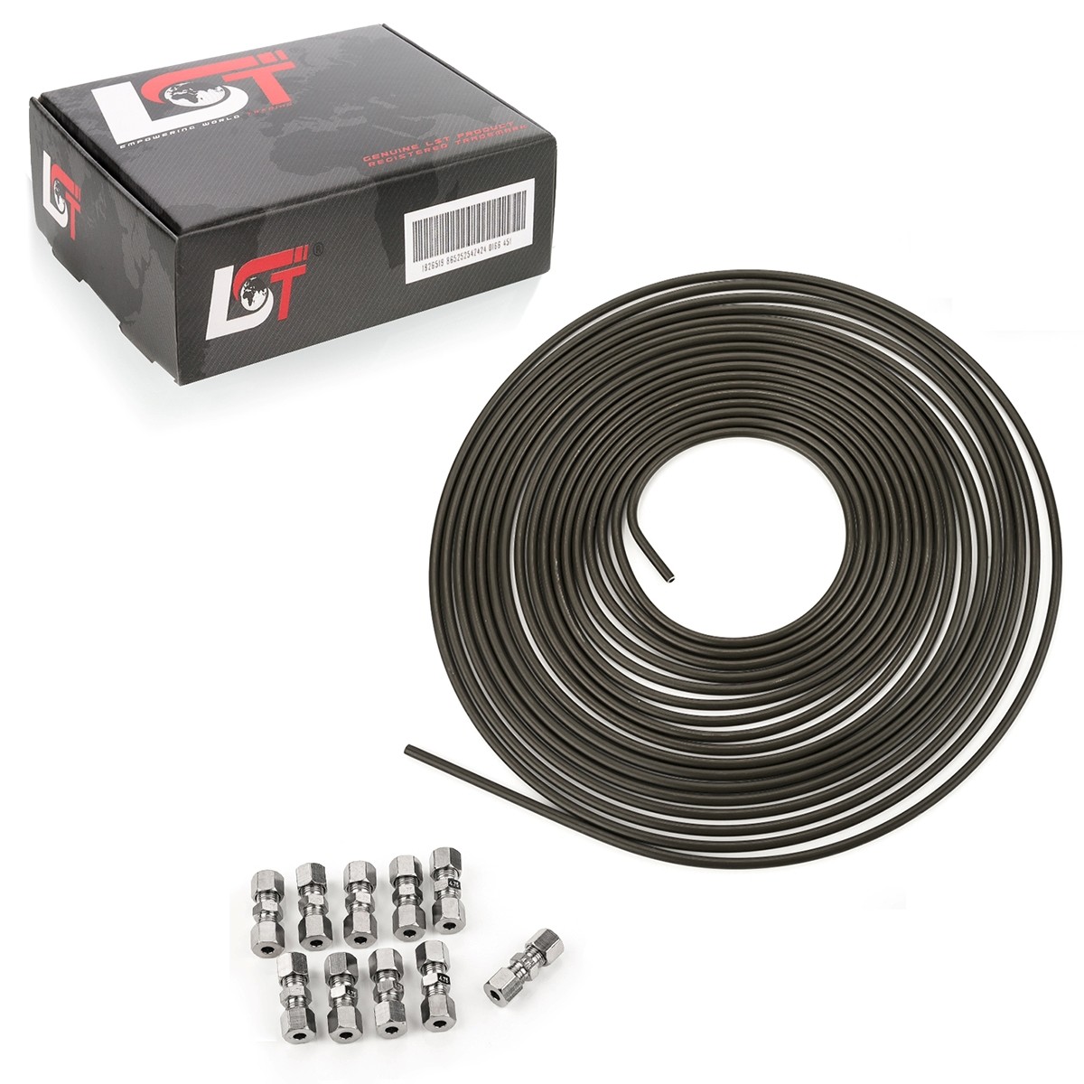 10m Brake Line Brake Pipe 4,75mm Steel Quick Connector Set for Jaguar