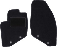 Tappetini Anteriori in Velluto Nero per Volvo V70 II 2000-2007