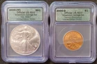 2000 United States Millennium Coinage and Currency Set Coins ICG MS67
